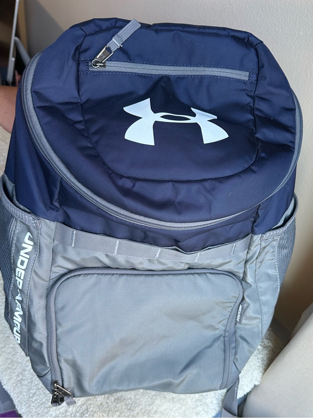 Under Armour UA Undeniable 3.0 Backpack Navy Grey